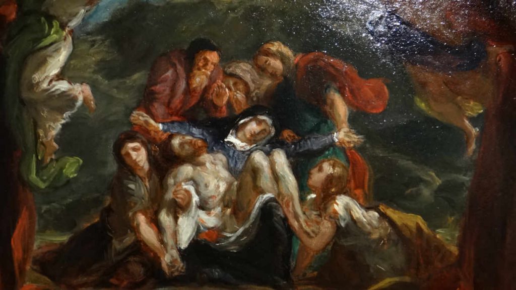 Pieta - Delacroix