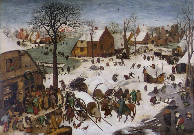 Spis ludności w Betlejem - Bruegel